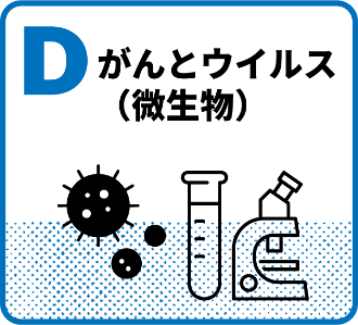 D がんとウイルス（微生物）